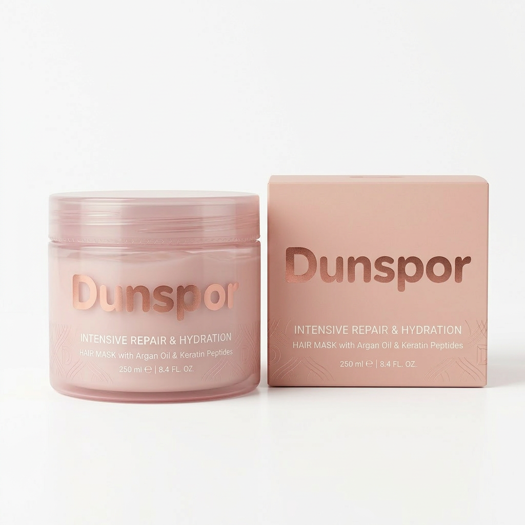 Dunspor Intensive Repair & Hydration Hair Mask (with Argan Oil & Keratin Peptides)