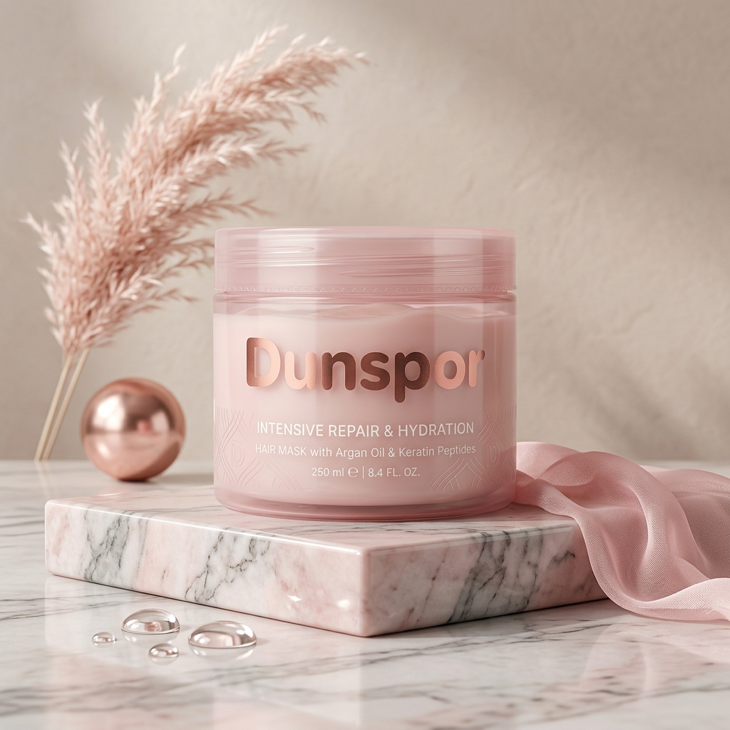 Dunspor Intensive Repair & Hydration Hair Mask (with Argan Oil & Keratin Peptides)