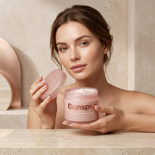 Dunspor Intensive Repair & Hydration Hair Mask (with Argan Oil & Keratin Peptides)