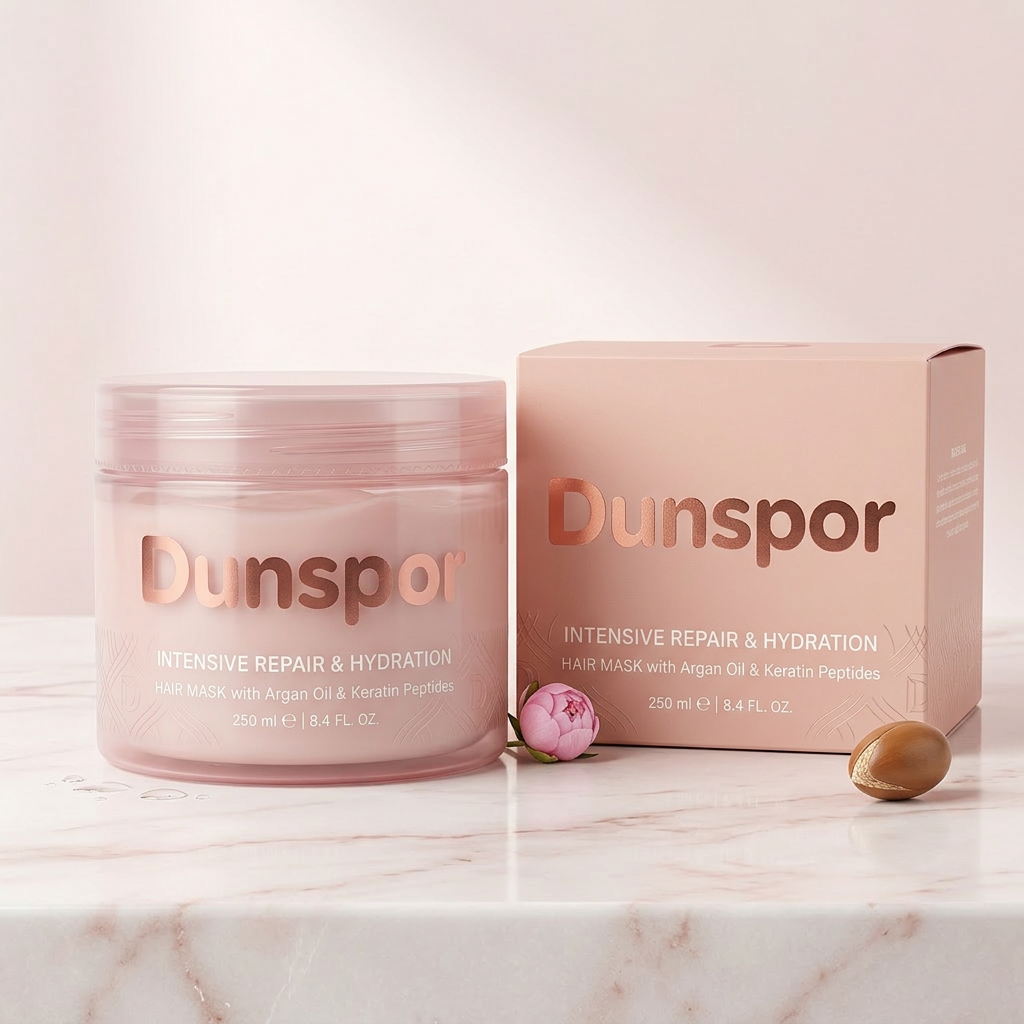 Dunspor Intensive Repair & Hydration Hair Mask (with Argan Oil & Keratin Peptides)