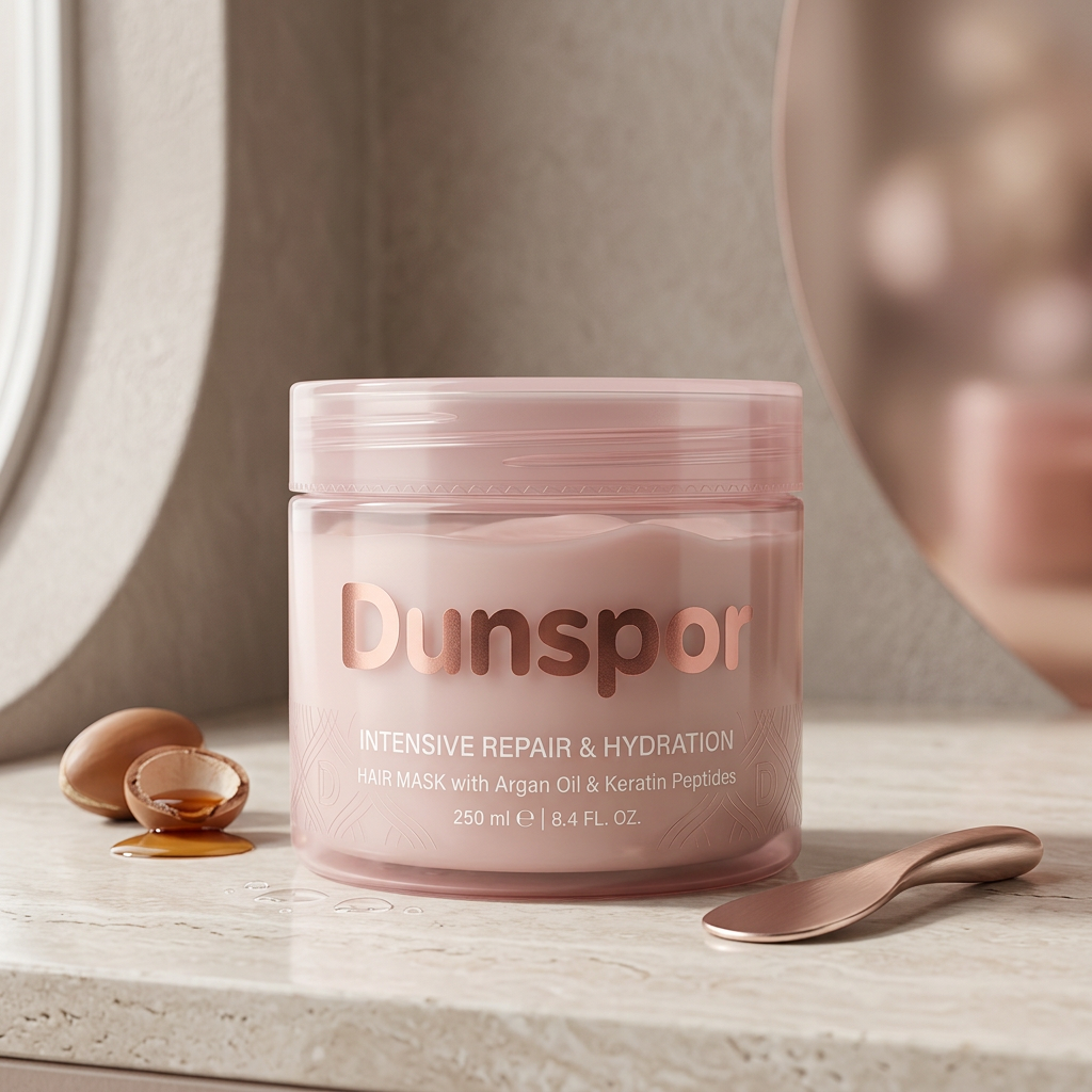 Dunspor Intensive Repair & Hydration Hair Mask (with Argan Oil & Keratin Peptides)